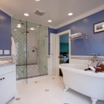 Черно-белая ванная комната: тонкости дизайна