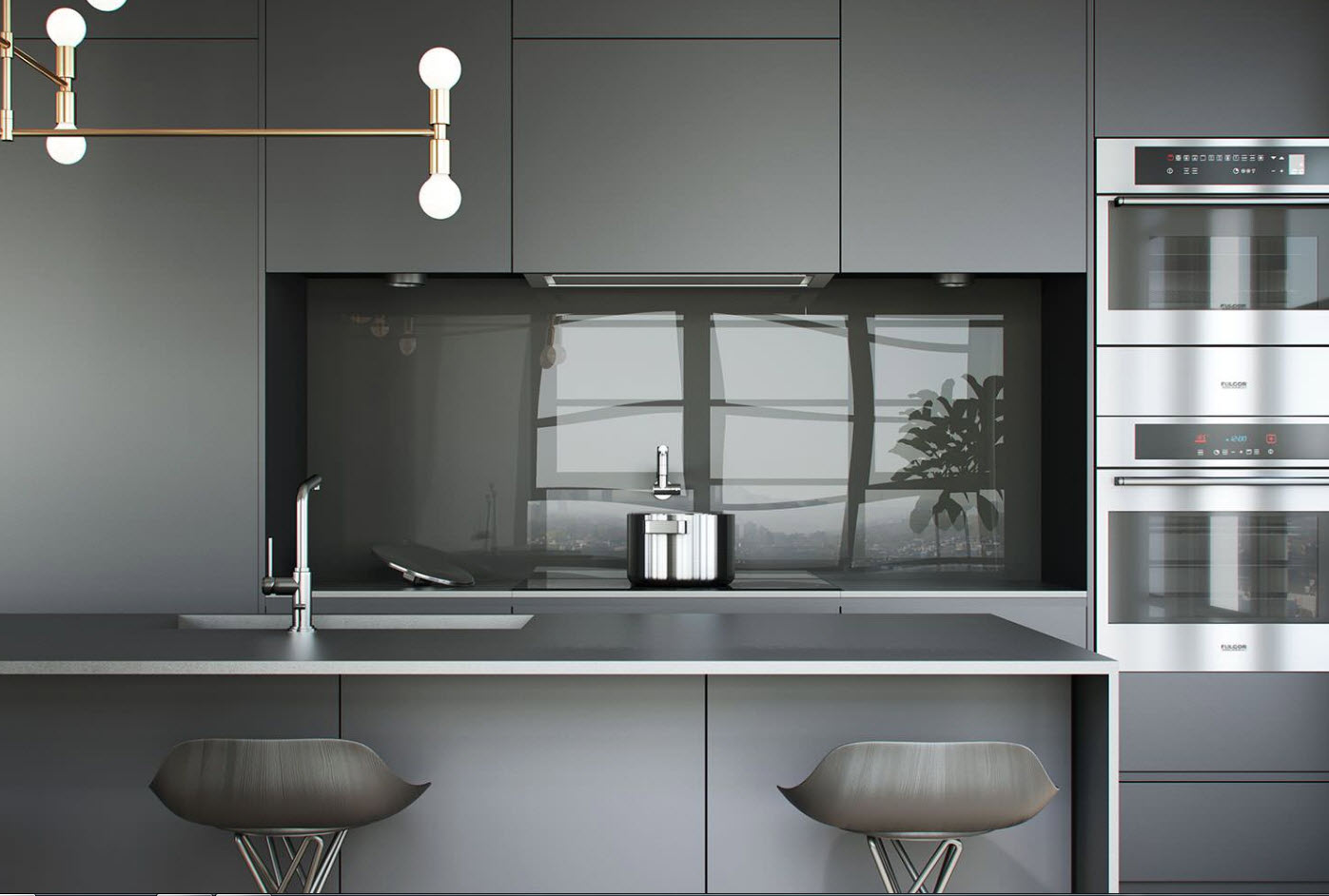 Кухня площадью 9 кв. м – дизайн 2017 года
