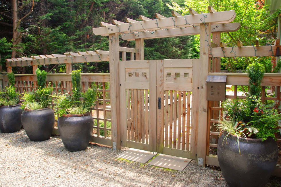 Деревянный забор – современная дань традициям