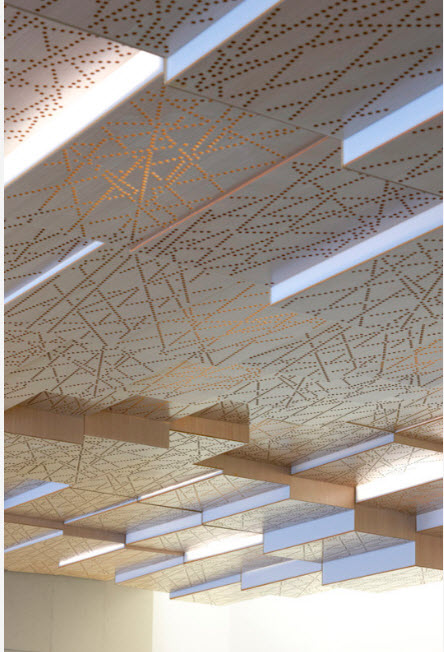 Подвесной потолок в современном интерьере