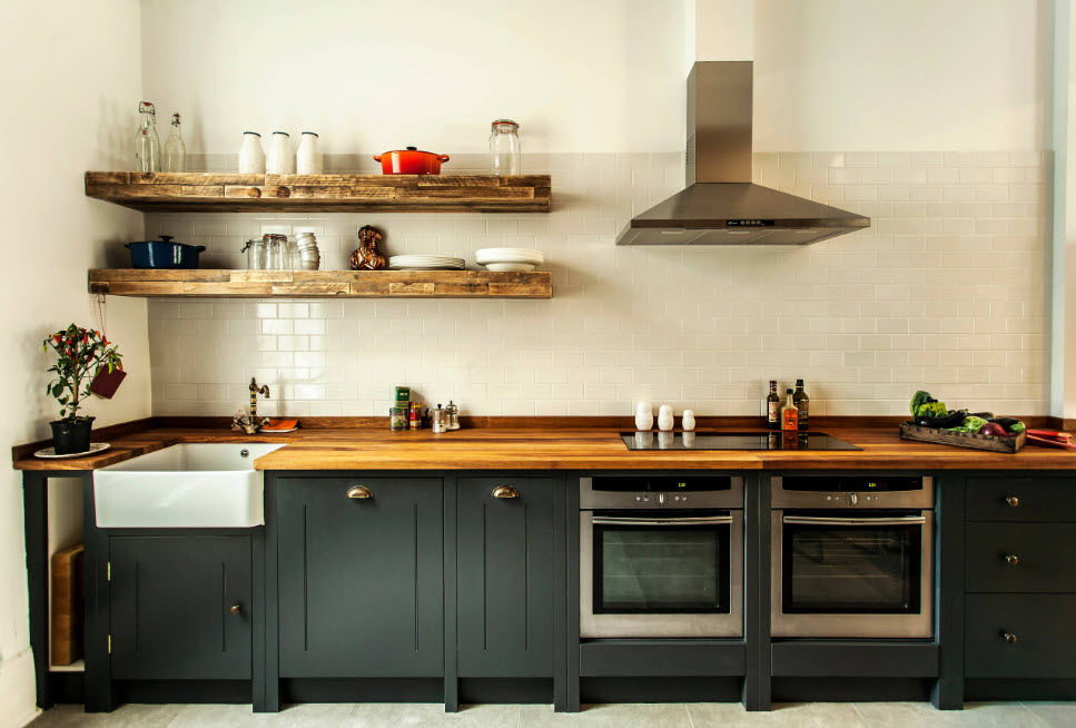 Кухня в стиле лофт – индустриальные мотивы для комфортной жизни