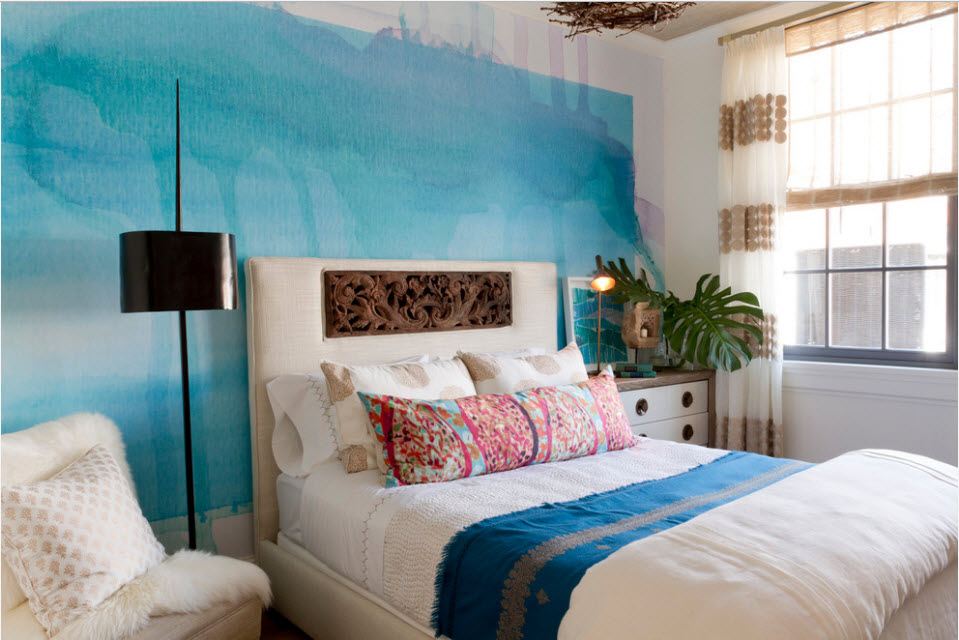 Покраска стен в квартире: тонкости отделки и креативные дизайн-приемы