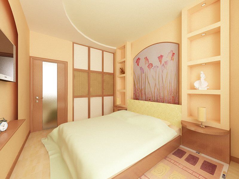 Дизайн спальни площадью 15 квадратных метров