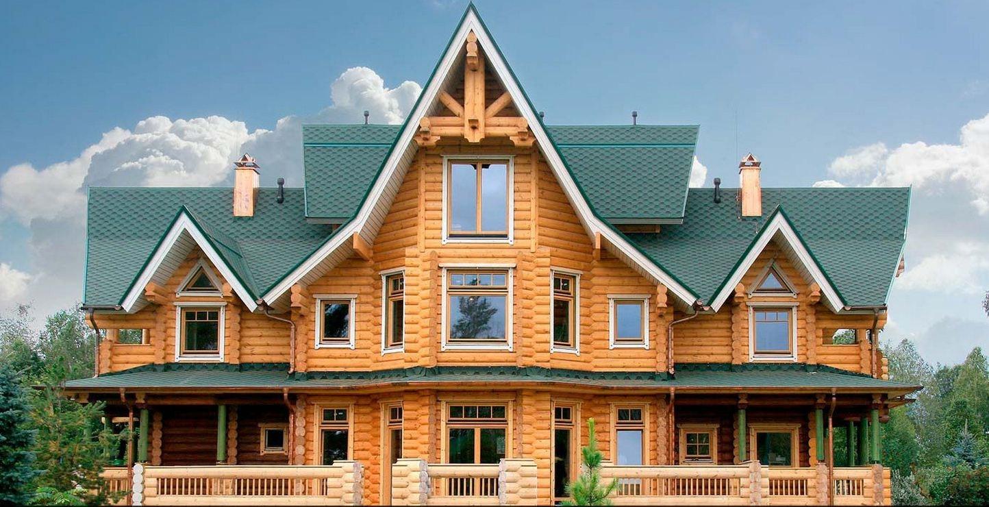Красивые деревянные дома: роскошные экстерьеры на фото