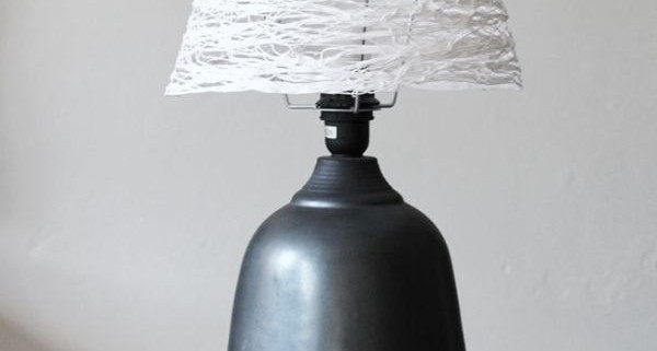 Абажур из ниток своими руками: первое фото