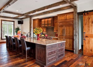 Сочетание пола и двери