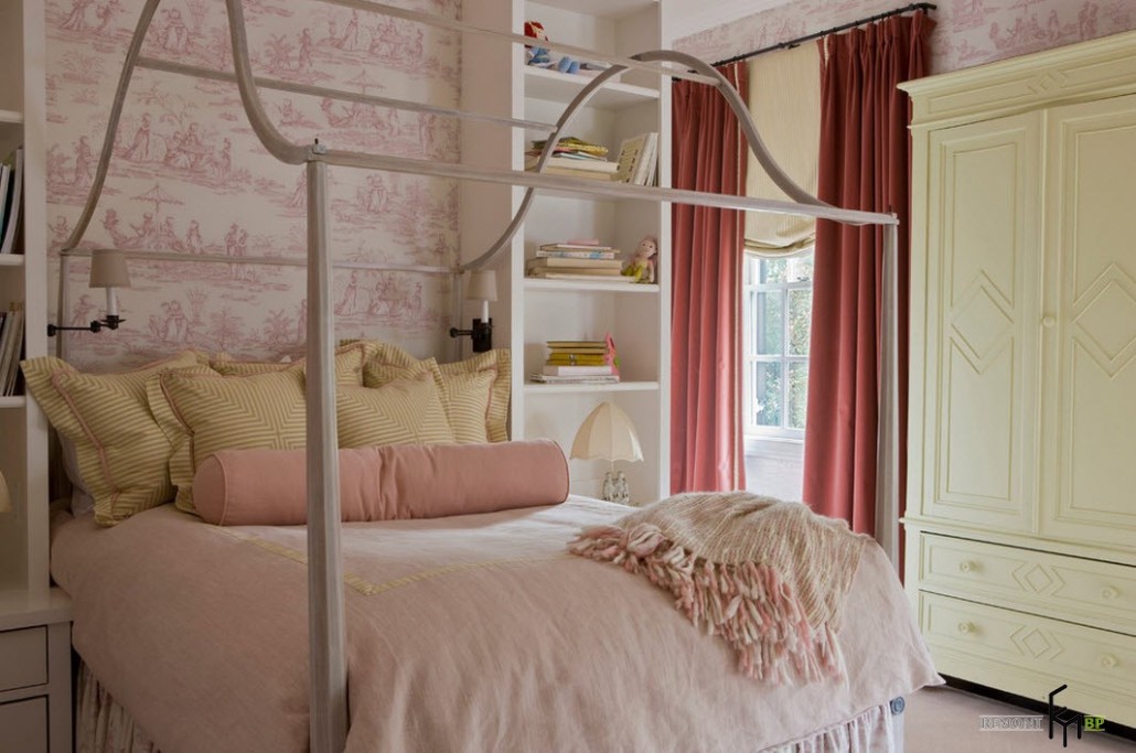 Розовая детская комната: 30 лучших идей для девочки на фото