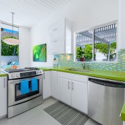 Мозаика в зеленых оттенках