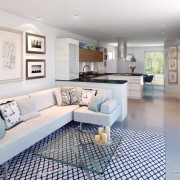 Сочетание кухни и гостиной в одном помещении