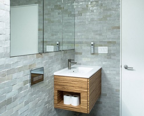 Красивый дизайн керамическая плитки в туалете: 30 фото примеров интерьера