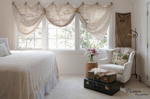 Креативный и стильный интерьер спальни