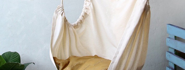 четырнадцатый этап изготовления кресла-гамака