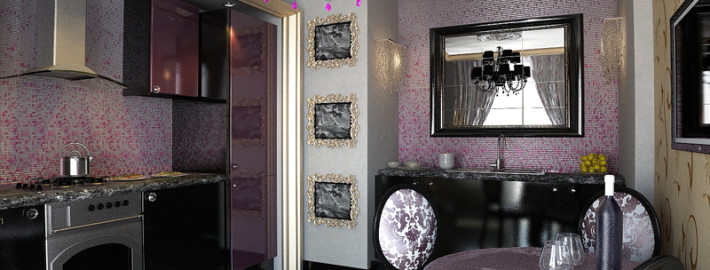 Варианты отделки кухни