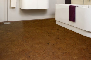 Пробковый пол в интерьере