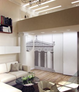 Дизайн двухъярусной квартиры фото