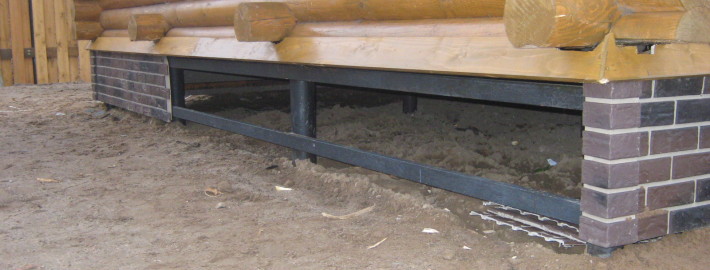 Фундамент на винтовых сваях: