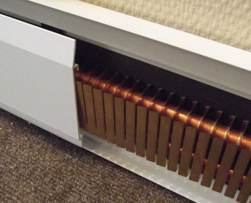 Плинтус с подогревом