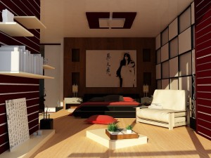 Японский интерьер квартир фото