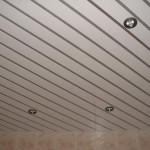 Реечный потолок фото и описание