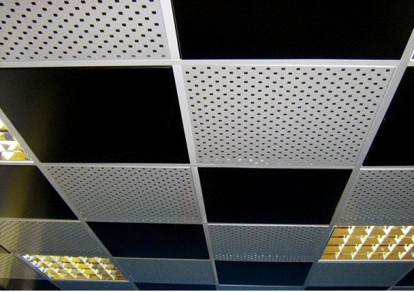 Металлический кассетный подвесной потолок