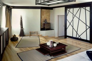 Дизайн гостиной в японском стиле