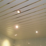 Реечный потолок фото