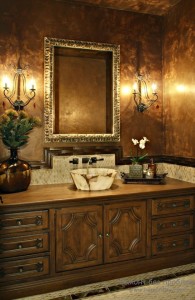 Стены под старину