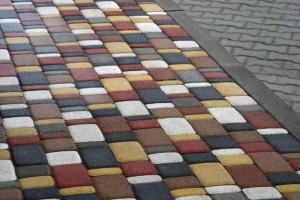 Декоративная тротуарная плитка фото
