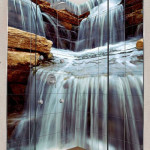 Фотоплитка в душевой кабине