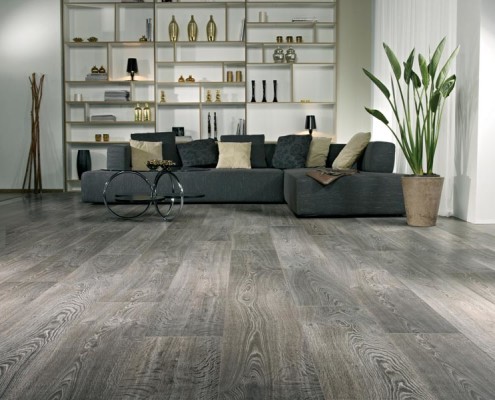 Ламинат в интерьере: фото и описание