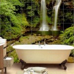 Фотоплитка в интерьере Деколь