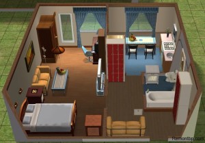 Однокомнатная малогабаритная квартира планировка