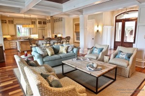 Комната в морском стиле на фото