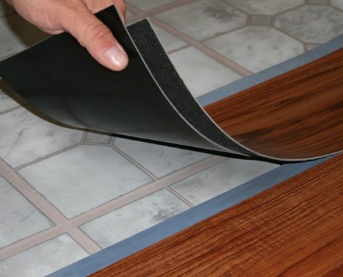 Плитка на основе винила