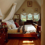 Спальная комната в классическом английском стиле