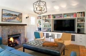 Зонирование гостиной