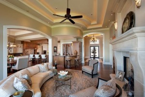 Отделка в классическом стиле из ГКЛ