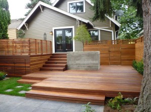 Декинг фото порог