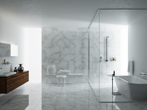 Душевая кабина в стиле минимализм