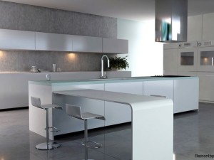 Кухня минимализм фото