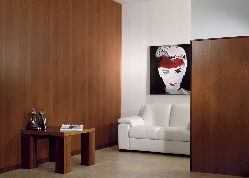 Отделка стеновыми панелями мдф