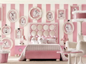 Декор детской комнаты для девочки