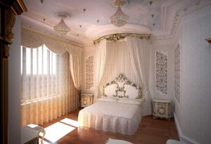 Интерьере спальной комнаты в итальянском стиле фото
