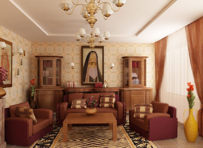Египетский стиль в квартире
