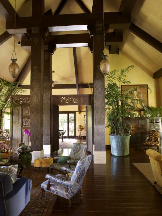 Индонезийский стиль в квартире