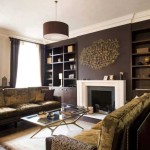 Коричневый цвет в интерьере