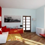 Красный цвет в интерьере