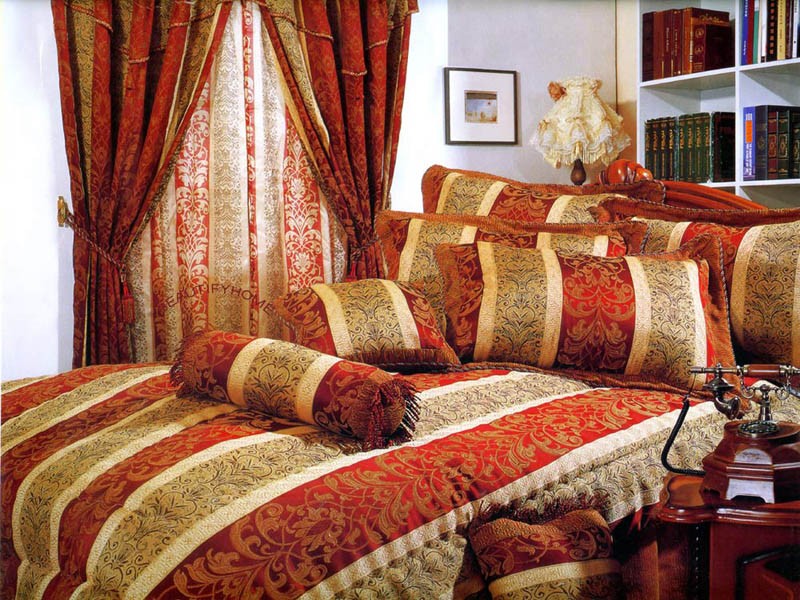 Текстиль в спальной Италия