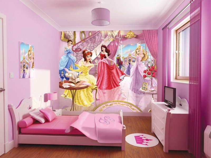 Как обустроить детскую комнату для девочки