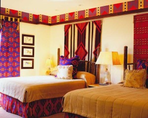 Спальня в индийском стиле